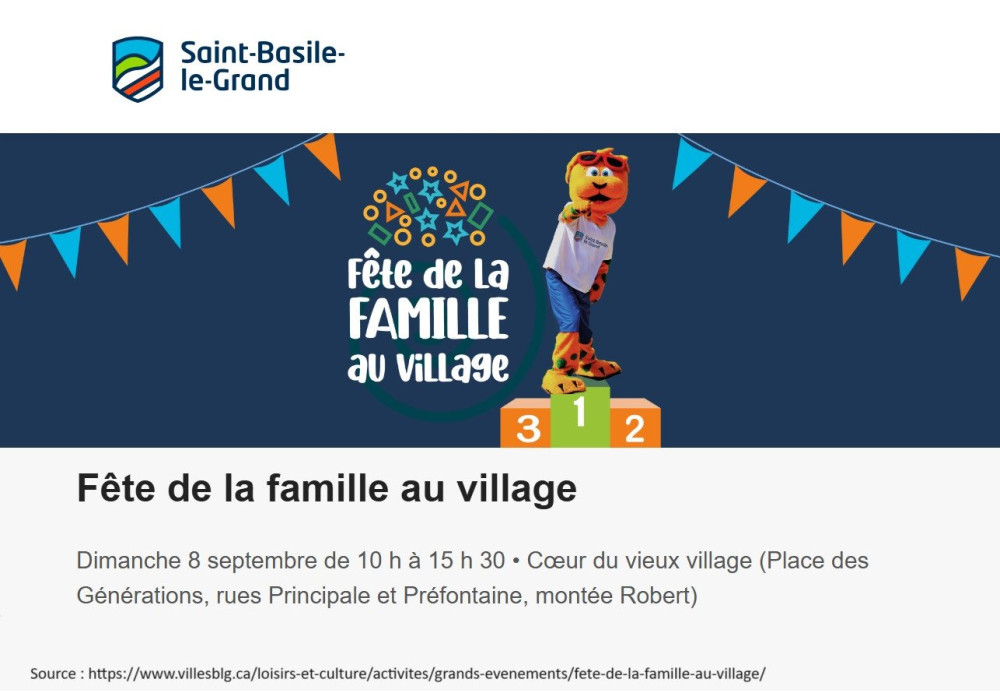 Fête de la famille au village